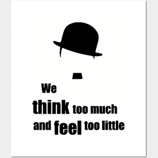 Charlie Chaplin quote Posters and Art